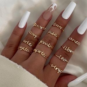 Zodiac Rings